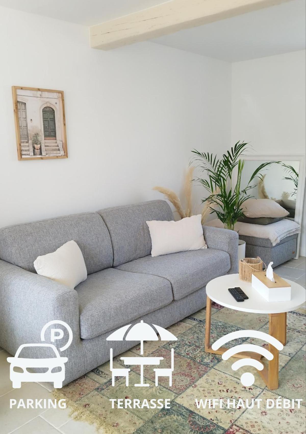 Maison Auguste - Cosy - Terrasse Verberie Dış mekan fotoğraf